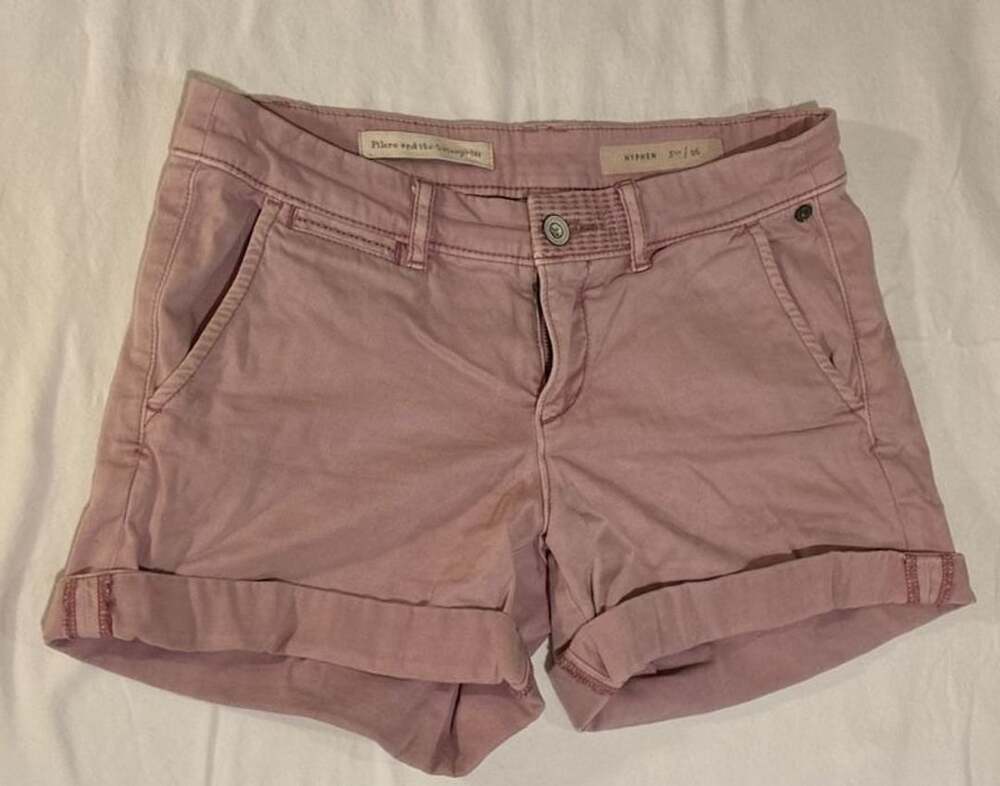 Anthropologie Pilcro and the Letterpress Hyphen Chino Pants Dusty Rose Pink 26